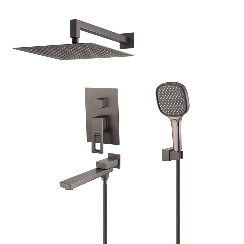 Душова система вбудована KOER KB-66009-07, 3 функціі (Колір графіт) (KR5991)