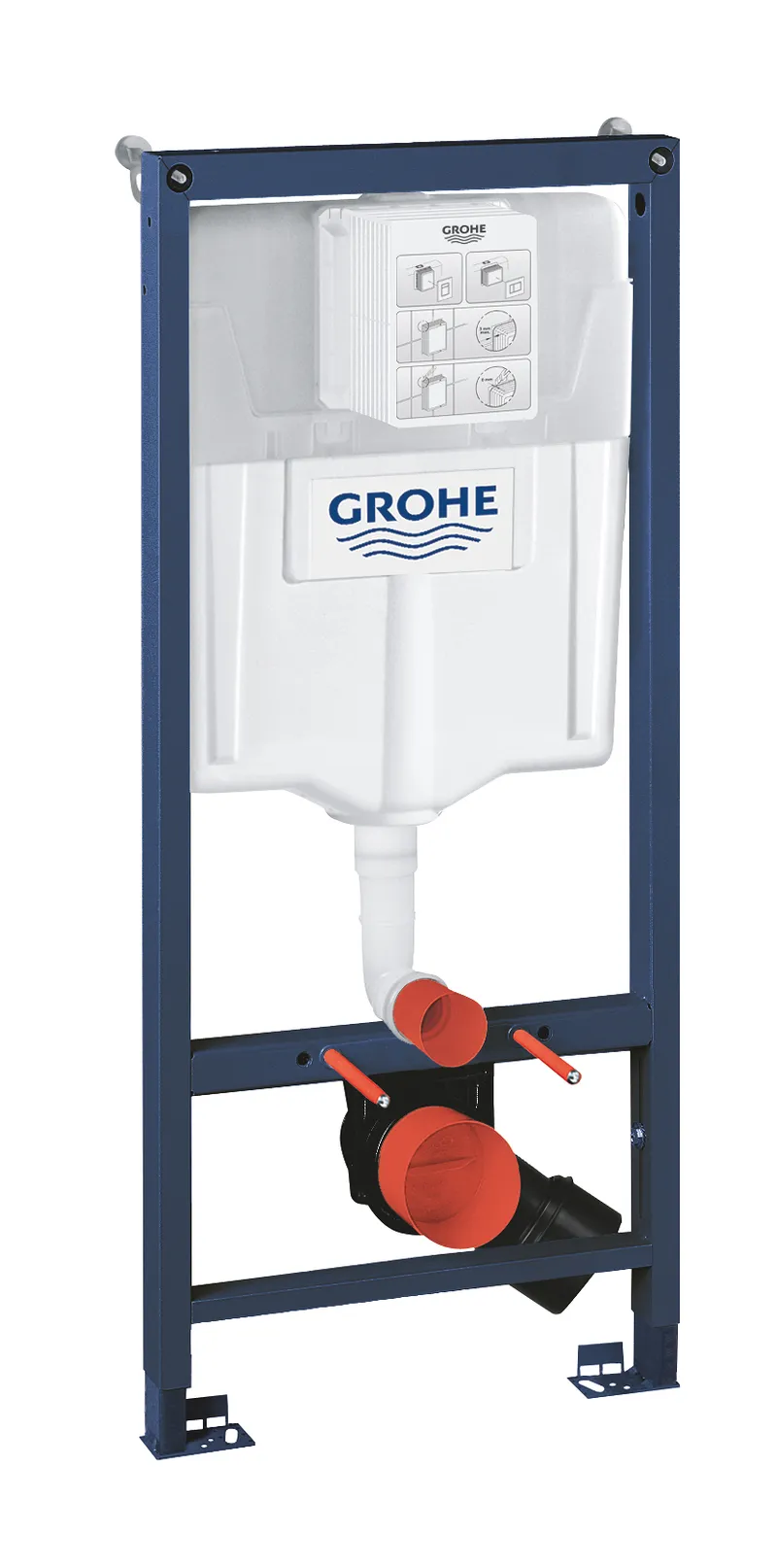 Інсталяція для унітазу Grohe Rapid SL, монтажна висота 1.13 м (38536001)