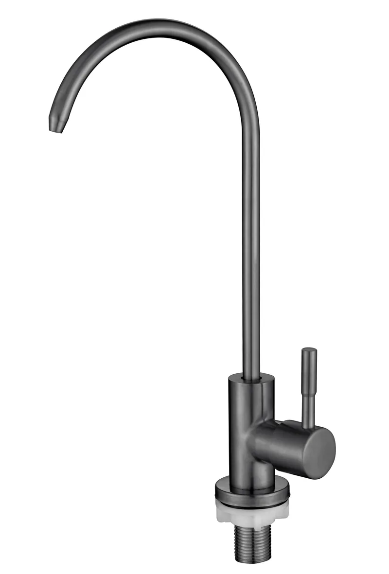 Кран для питної води MIXXUS MONO-07.SUS FILTER GRAPHITE з нерж. сталі SUS304 (Колір графіт) (MI6562)
