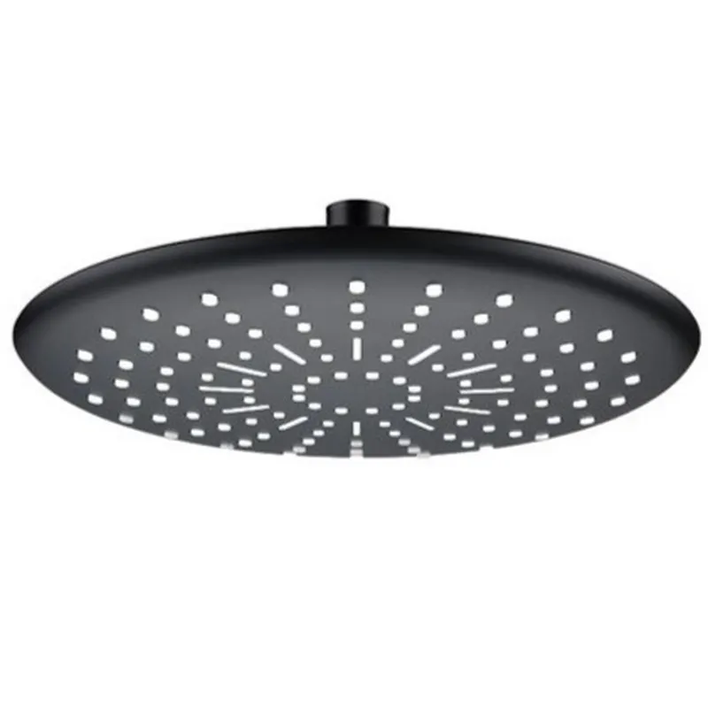 Лійка для душу стельова MIXXUS SH-15-OH BLACK 230мм (Колір чорний) (LE2783)