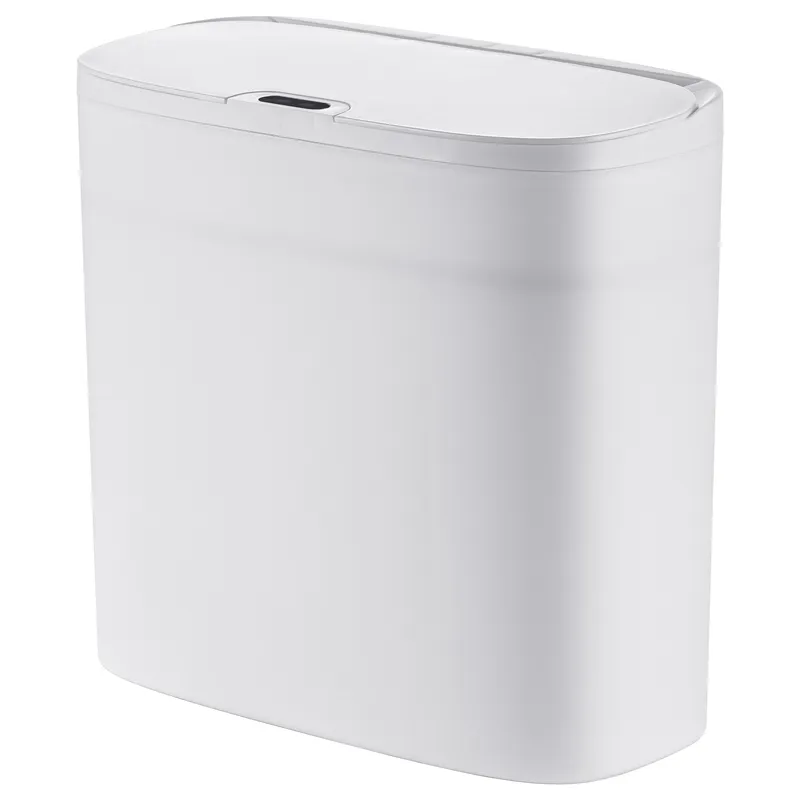 Відро для сміття сенсорне прямокутне MIXXUS WAVE-TC0414 WHITE 14 л (колір білий) (MI8405)