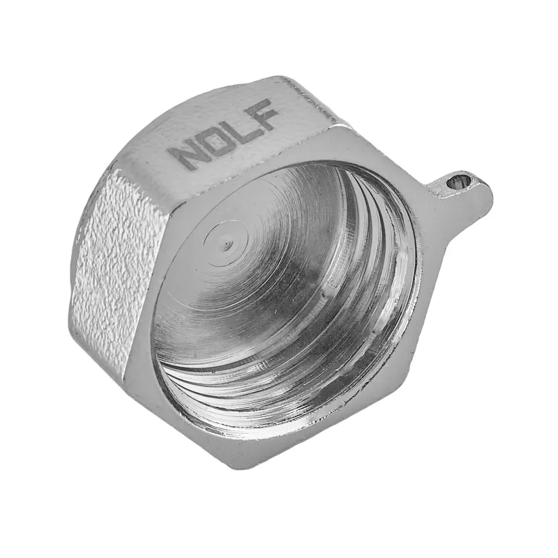 Заглушка нікельована NOLF NFC.P10F-N-1" F (NF3071)
