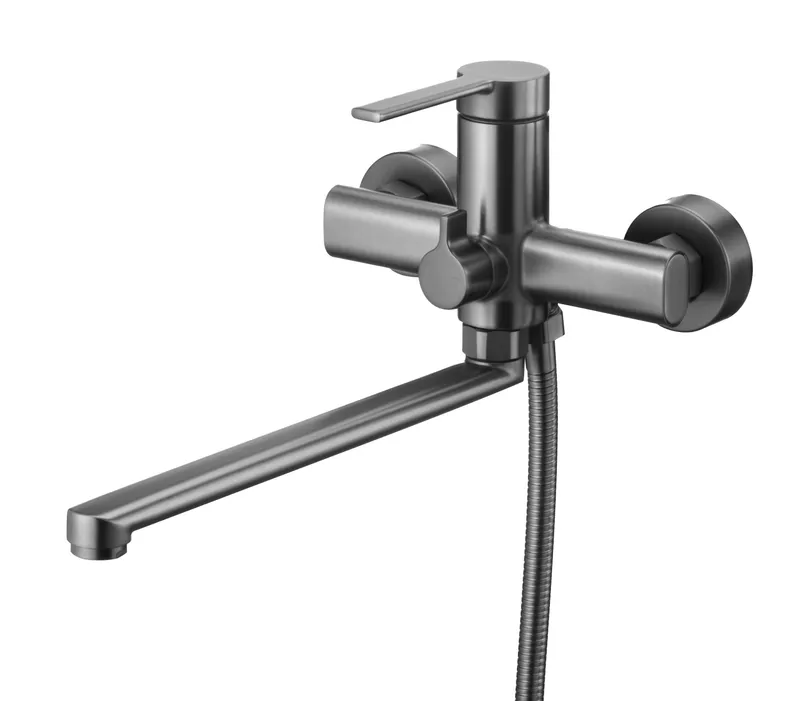 Змішувач для ванни MIXXUS LORD 006 EURO GRAPHITE (Колір графіт) (MI7142)